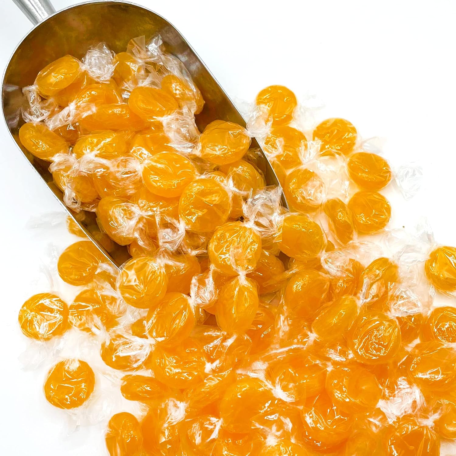 Butterscotch Hard Candy - 1Lb Bag Of Individually Wrapped Butter Scotch Bulk Candy, Yellow Butterscotch Discs Are Perfect For Snacks And Parties (Approx. 75 Pieces)