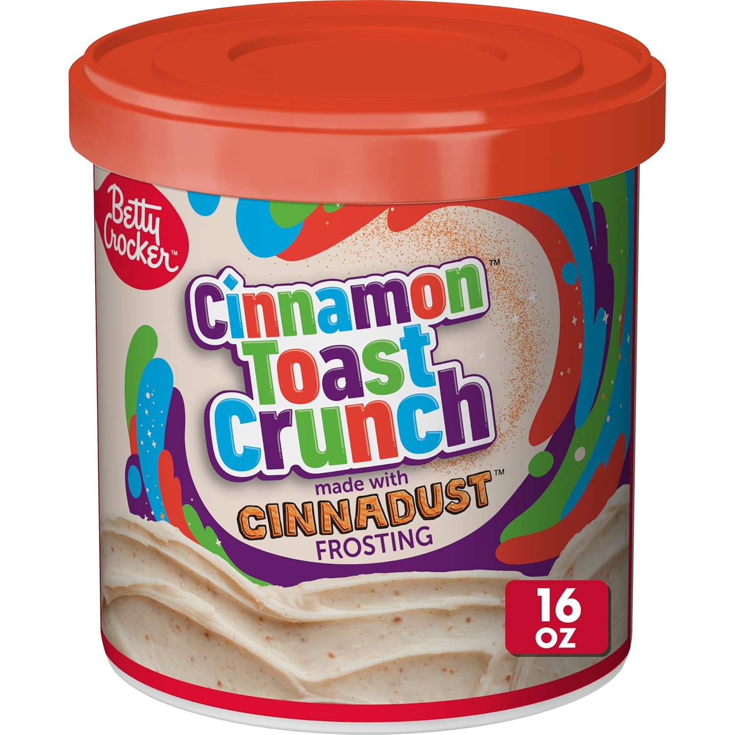 Betty Crocker Cinnamon Toast Crunch Frosting, Made With Cinnadust, 16 Oz