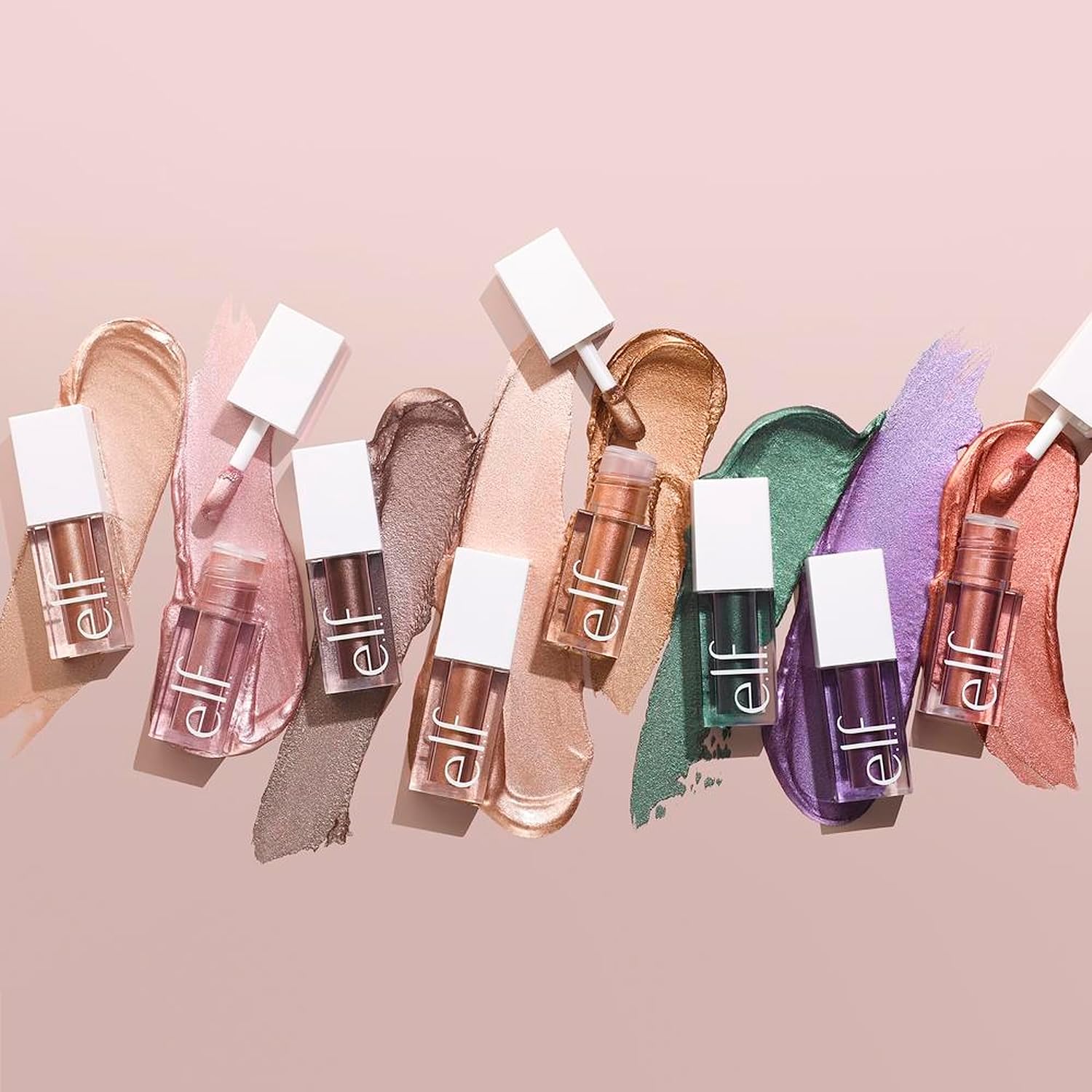 e.l.f. Liquid Metallic Eyeshadow, High-impact Eyeshadow With A Metallic Finish, Long-Lasting Gel-Based Formula, Quick Drying, Aurora : Amazon.co.uk: Beauty
