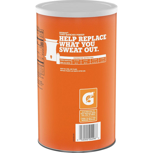 Gatorade Thirst Quencher Powder, Orange, 76.5 oz