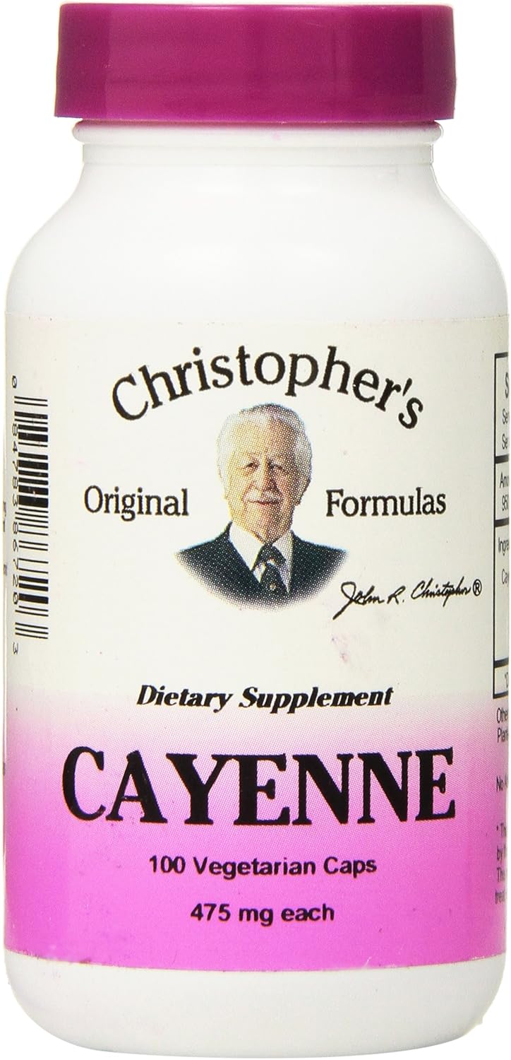 Dr Christopher's Formula Cayenne, 100 Count