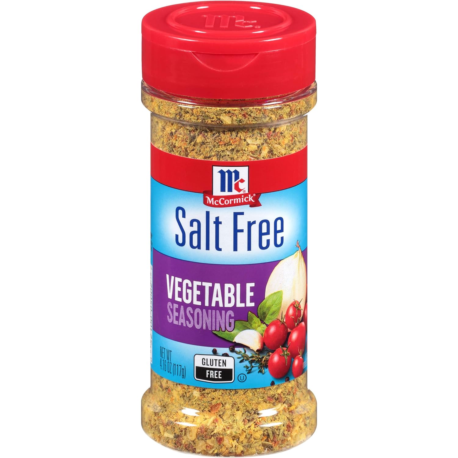 McCormick Salt Free Vegetable Seasoning, 4.16 oz (Pack of 6)