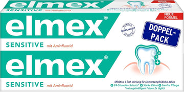 Elmex Sensitive Toothpaste Double Pack 2 X 75 Ml