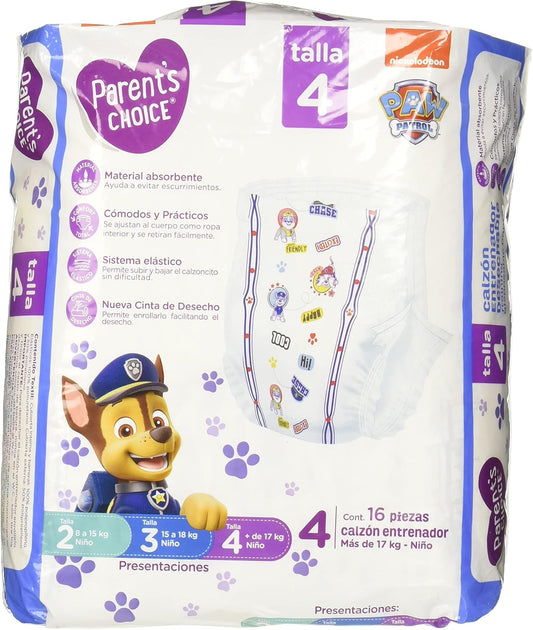 Paw Patrol Training Pants For Boys (3T/4T) Lt Blue/White