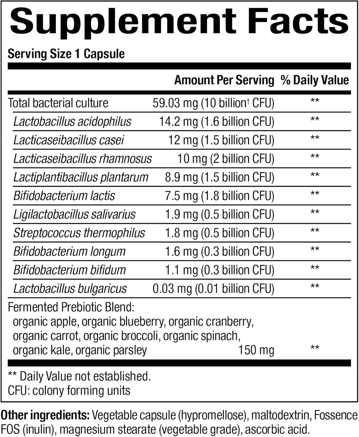 Natural Factors Whole Earth & Sea from, Whole Food Synbiotic Pre + Probiotic, Fermented Digestive Enzymes, 60 Vegetarian Capsules