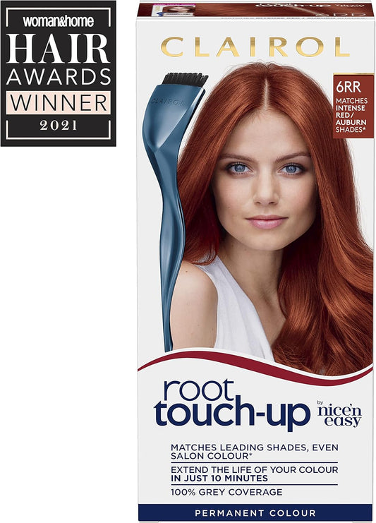 Clairol Root Touch-Up Permanent Hair Dye, 6Rr Intense Red