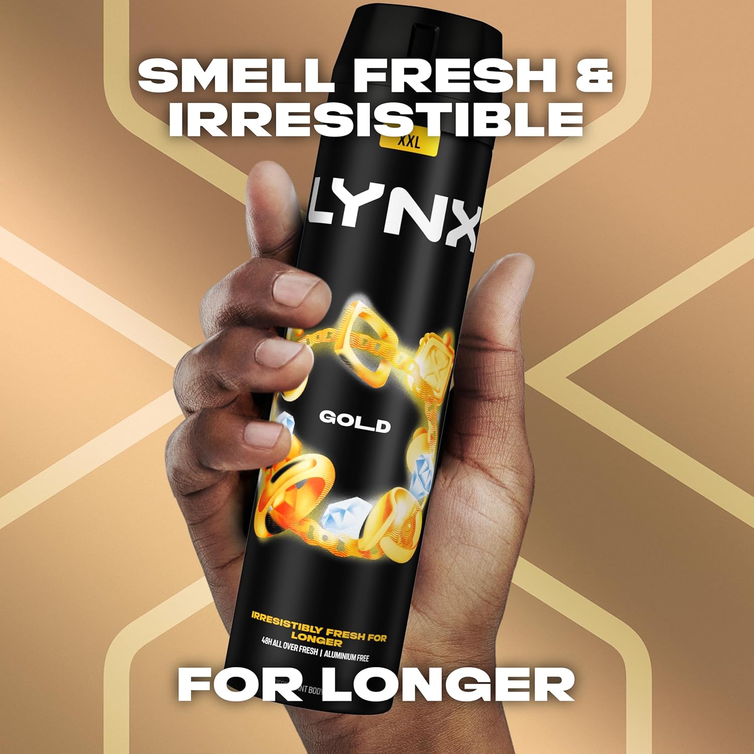 Lynx Gold Aerosol Body Spray Men's Deodorant Spray with a Dark Vanilla & oud scent for 48 hours of odour busting, high defnition fragrance 250 ml : Amazon.co.uk: Beauty