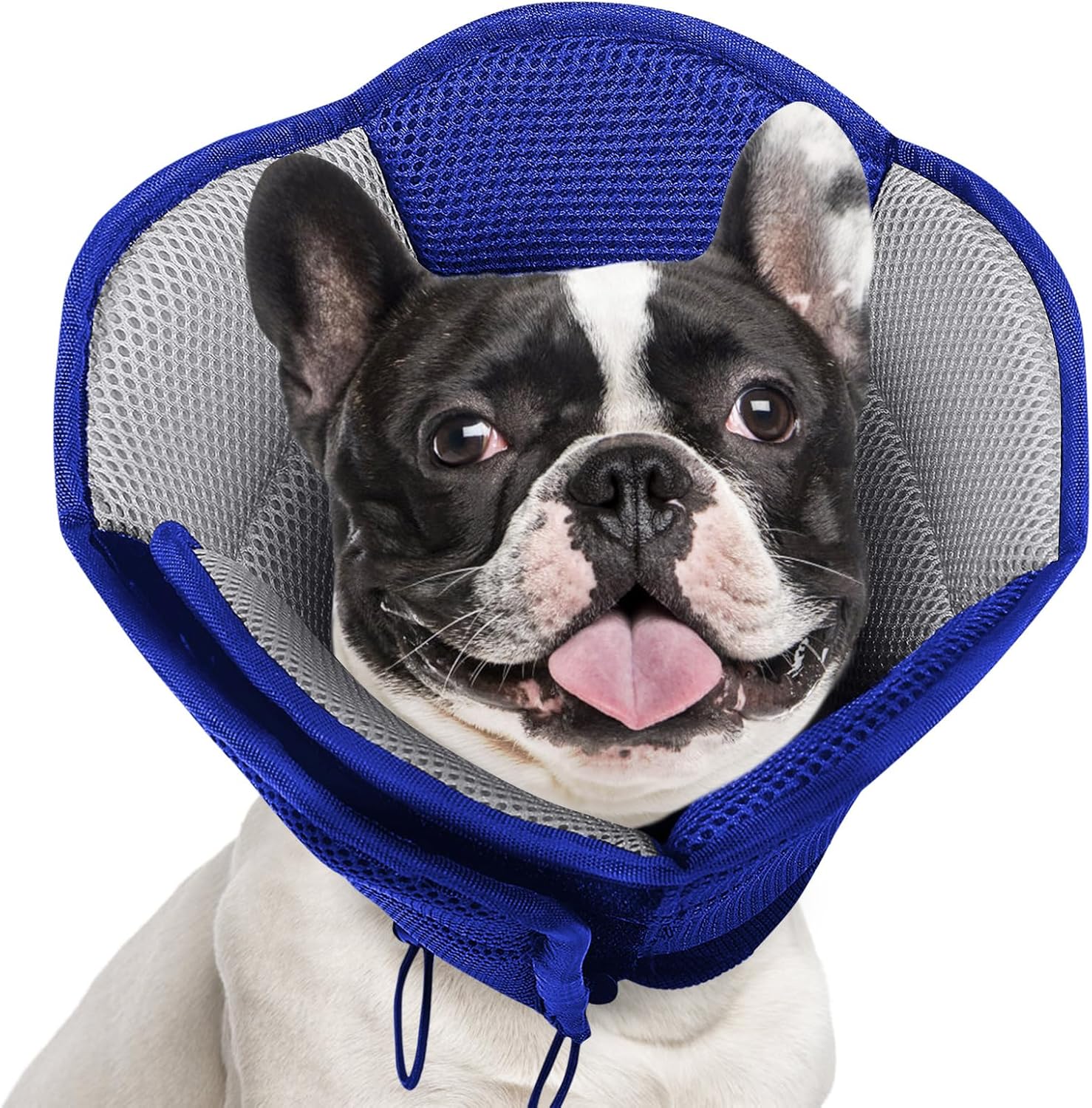 Aofitee Large Dog Cone- Adjustable Cone For Dogs After Surgery, Breathable Soft Cone Dog Collar To Prevent Licking Wounds, Pet Elizabethan Collar For Large Dogs, Pink L