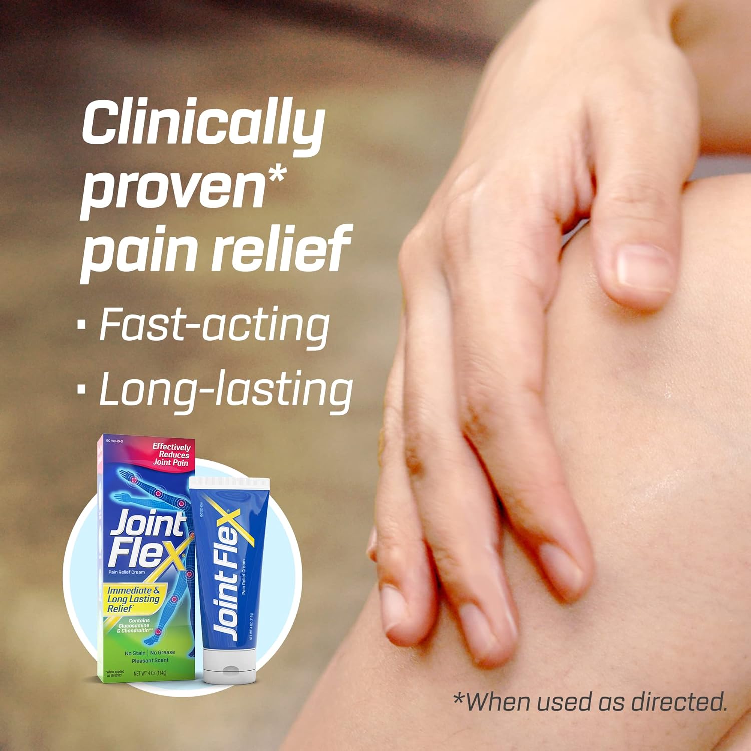 Jointflex Arthritis Pain Relief Creams, 4 Oz And 3 Oz Tubes With Turmeric And Fusome Delivery : Health & Household