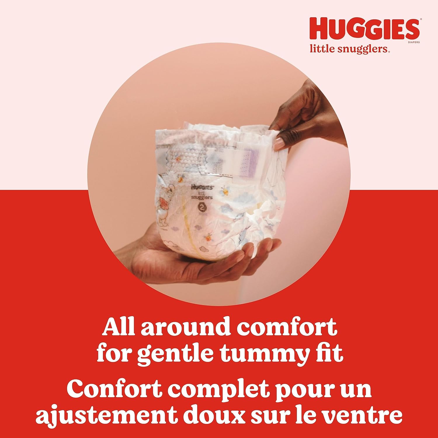 Huggies Little Snugglers Baby Diapers, Size 3, 26 Ct
