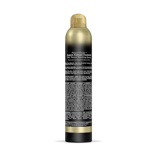 Ogx Natural Finish Aspen Extract Dry Texture Hair Spray, 8 Ounce