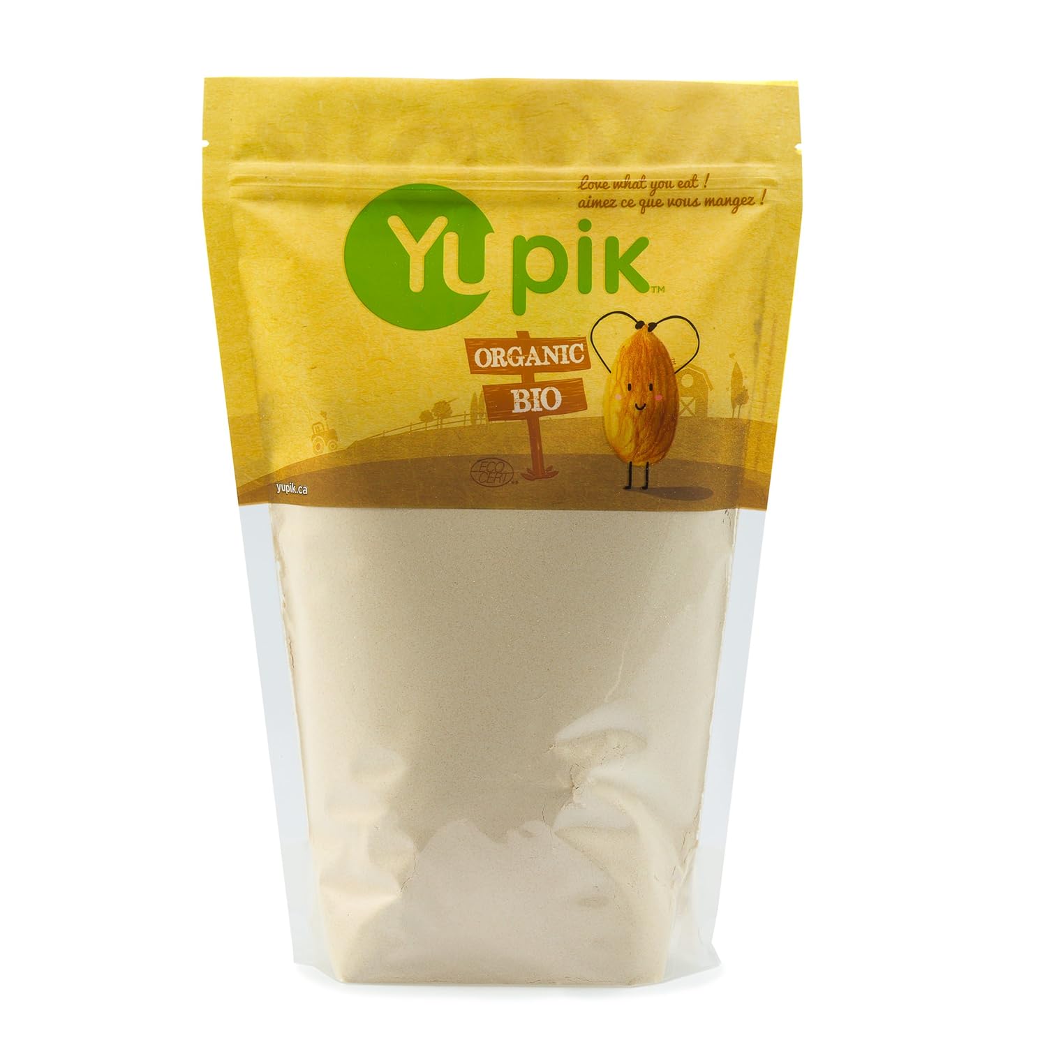 Yupik Organic Amaranth Flour, Gluten-Free, 2.2 lb, 35.2 Oz, Non-GMO, Vegan, Pack of 1