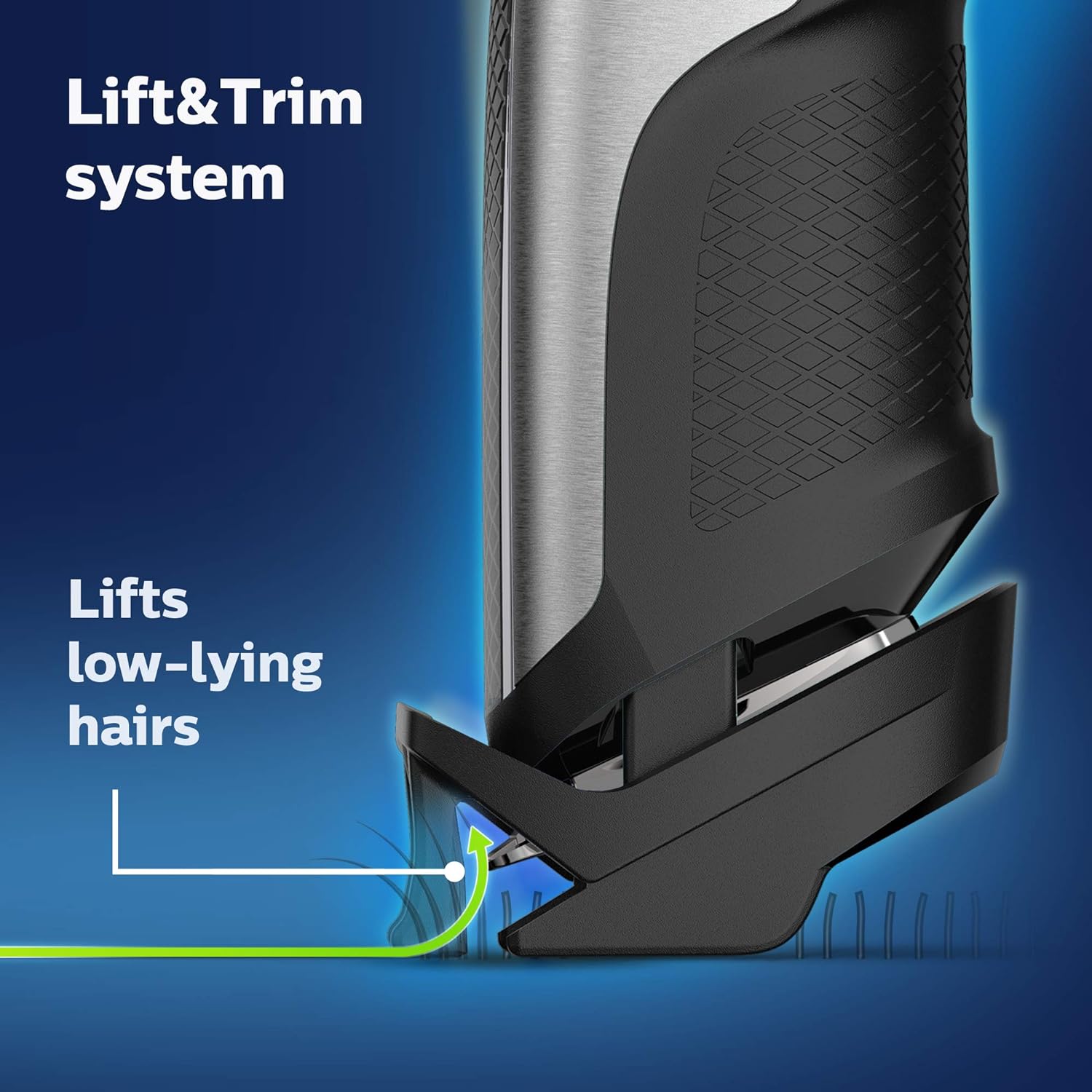 Norelco Philips Beard Trimmer and Hair Clipper Series 5500, Electric, Cordless, one Pass Beard Trimmer and Hair Clipper with Washable Feature for Easy Clean - No Blade Oil Needed - BT5511/49 : Beauty & Personal Care