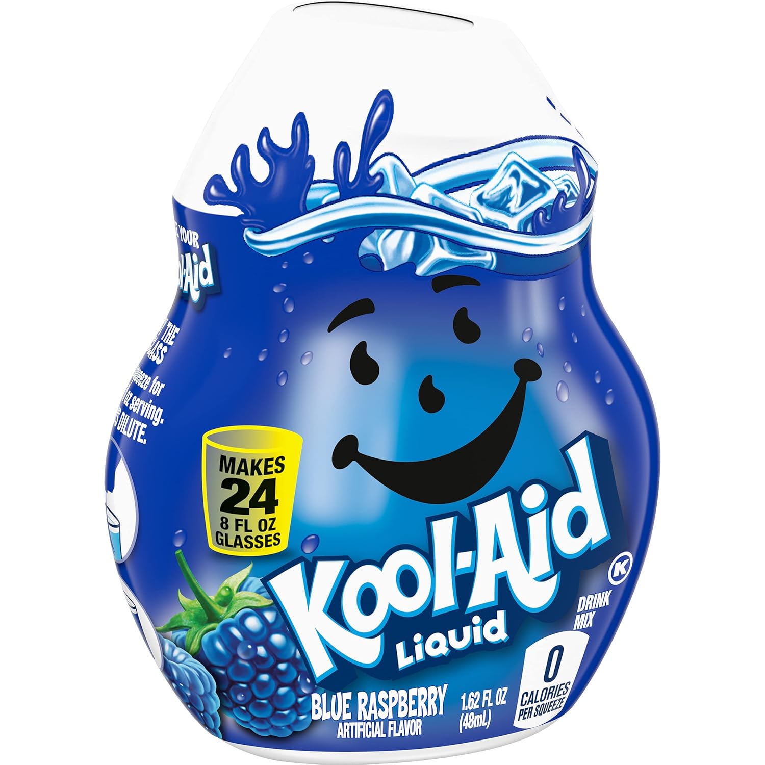 Kool-Aid Sugar-Free Blue Raspberry Zero Calories Liquid Water Enhancer 1 Count 1.62 Fl Oz