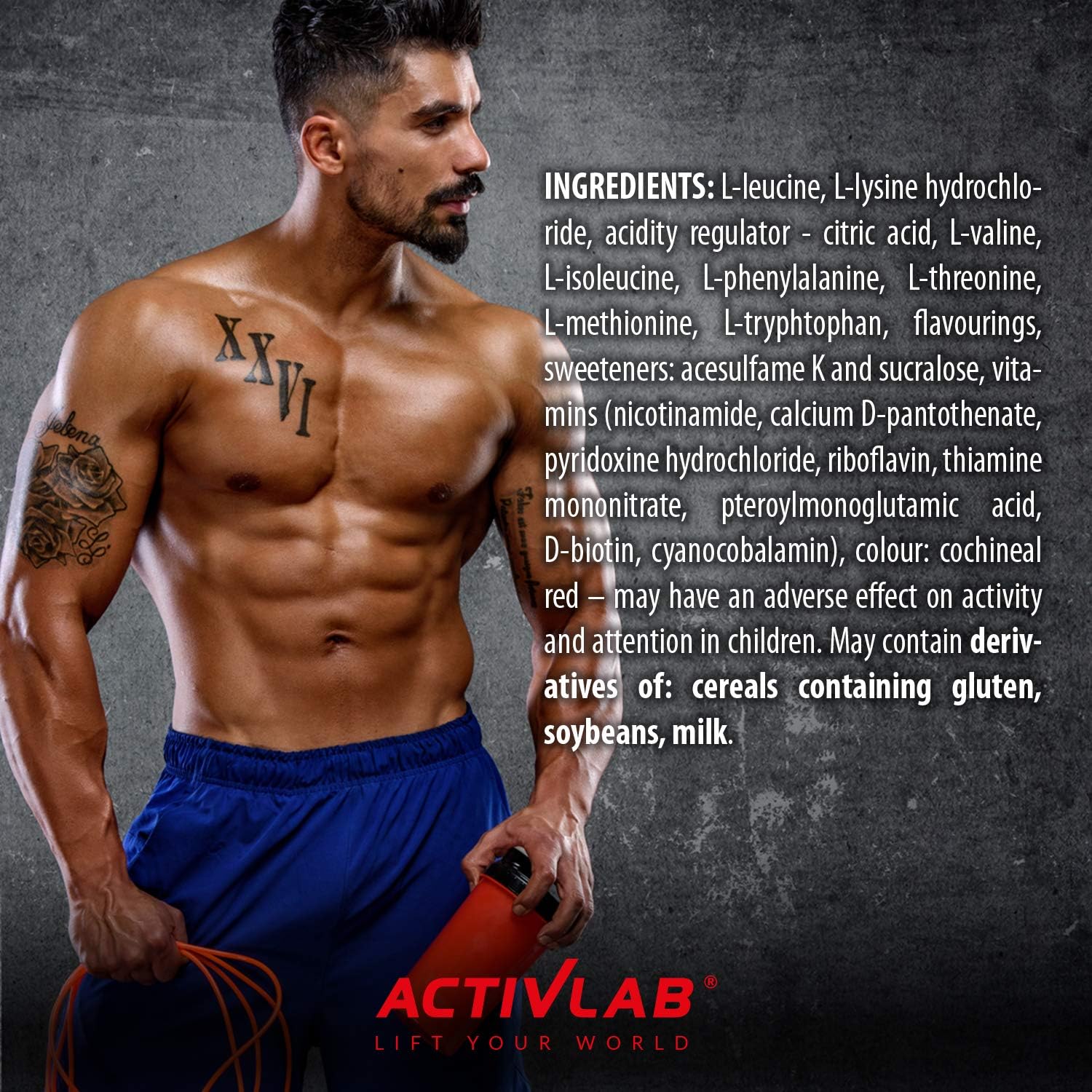 Activlab Eaa Xtra Instant 500g, Strawberry Raspberry Flavour | Essential Amino Acids with B Vitamins | Premium Workout Supplement for Enhanced Muscle Recovery and Performance, Ideal for Athletes : Amazon.co.uk: Health & Personal Care