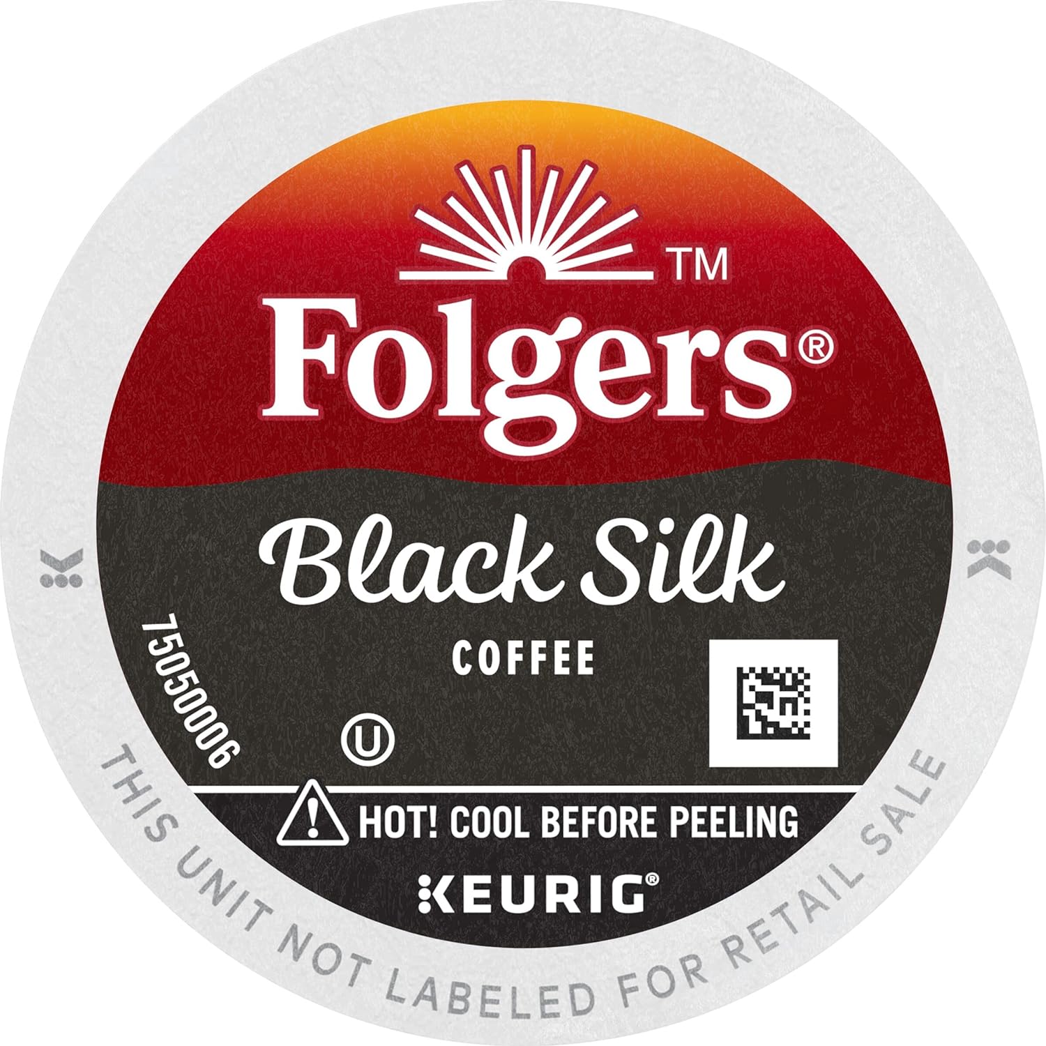 Folgers Black Silk Dark Roast Coffee, 72 Keurig K-Cup Pods : Coffee Brewing Machine Cups : Everything Else