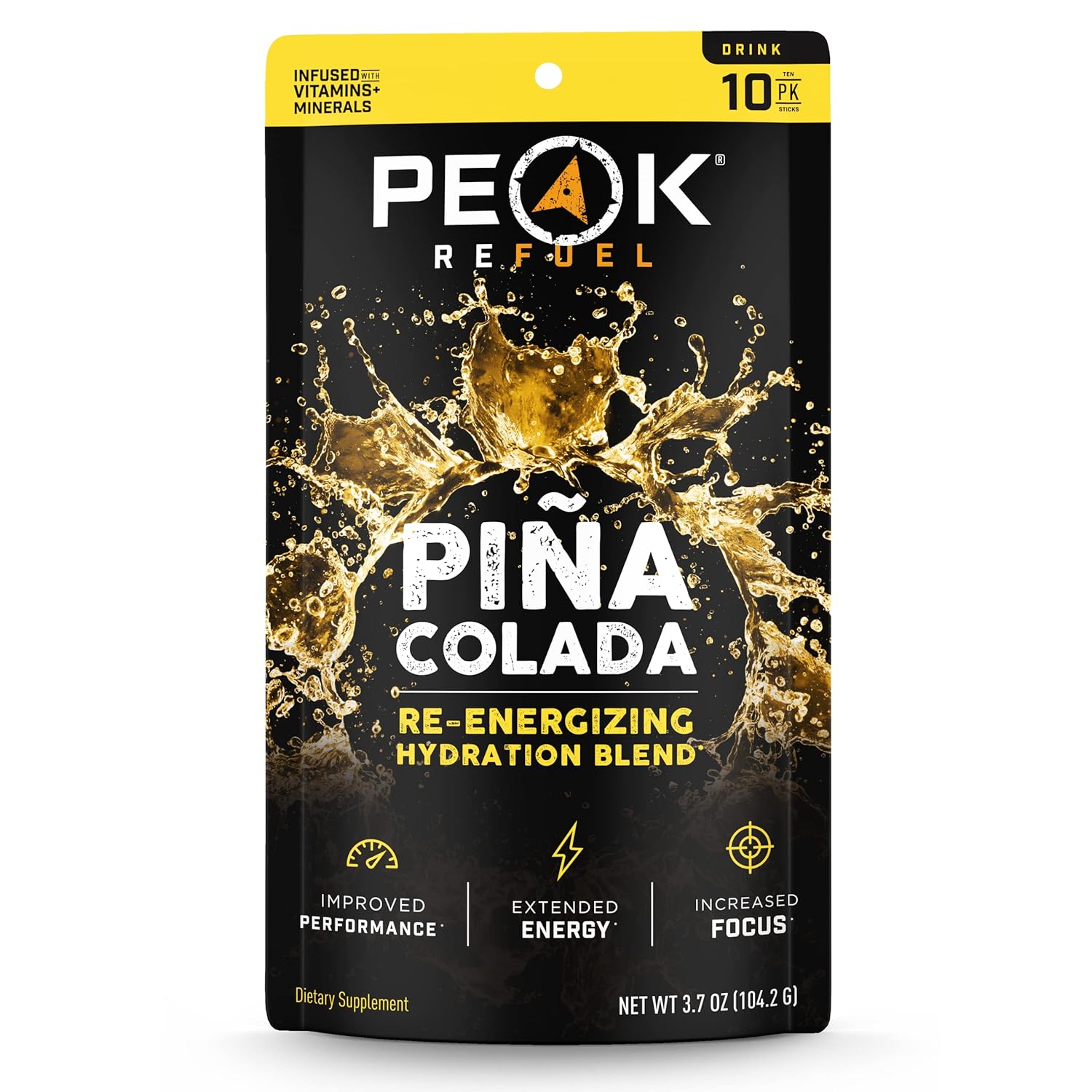 Peak Refuel Re-Energizing Drink Mix | Hydration Blend | Extended Energ