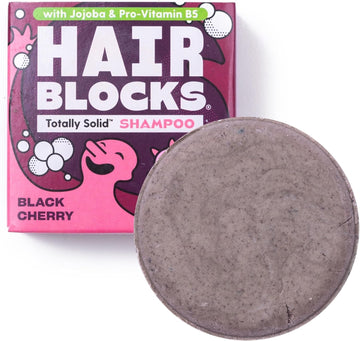 Hair Blocks - Solid Shampoo Bar (85G) For All Hair Types: Lemon & Rosemary Solid Shampoo Bar | Soap Free, Plastic Free | Plant Based | Natural | Conditioning