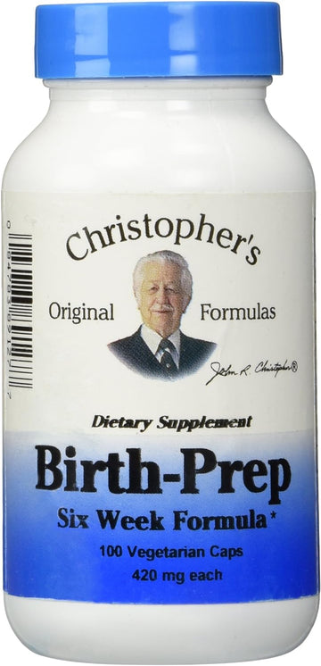Dr. Christopher'S Birth Prep - 100 Vegetarian Capsules