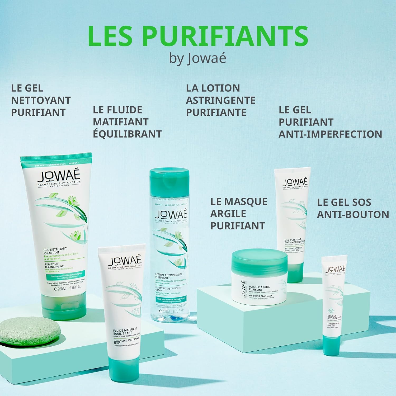 Jowaé Purifying Cleansing Gel Tube, 6.76 Fl. Oz : Beauty & Personal Care