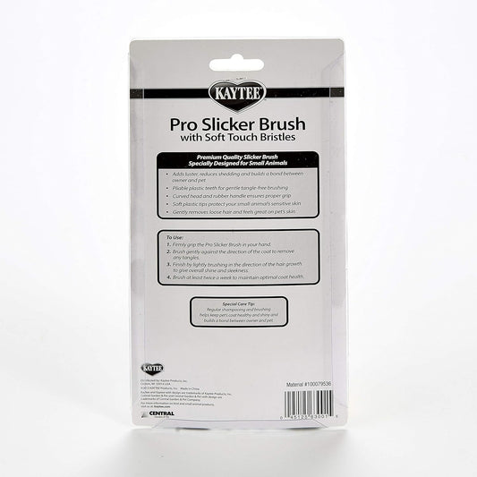 Kaytee Pro-Slicker Brush White, Large