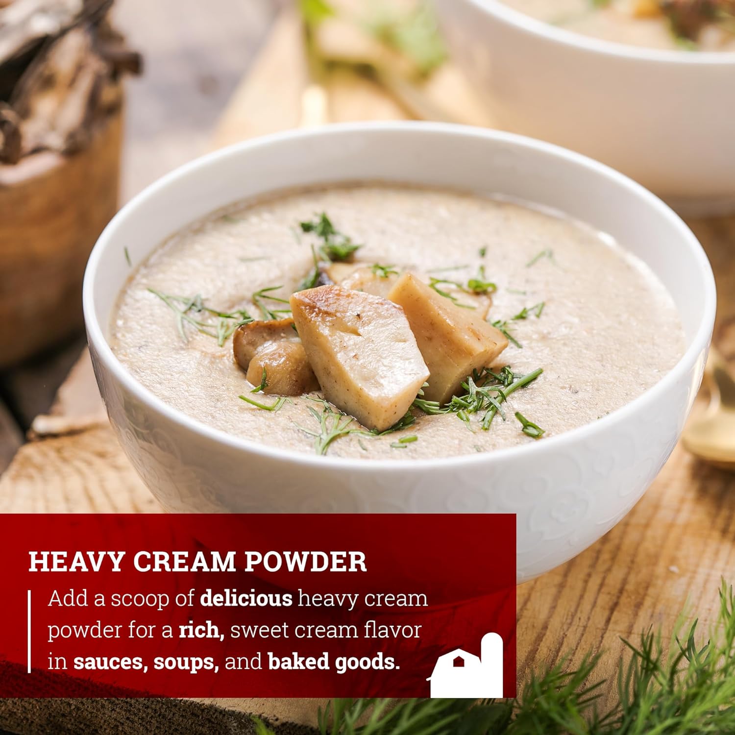 Hoosier Hill Farm Heavy Cream Powder, 2LB (Pack of 1) : Grocery & Gourmet Food