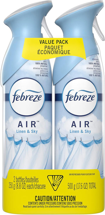 2 x 250g Linen and Sky Scent Air Freshener Twin Pack