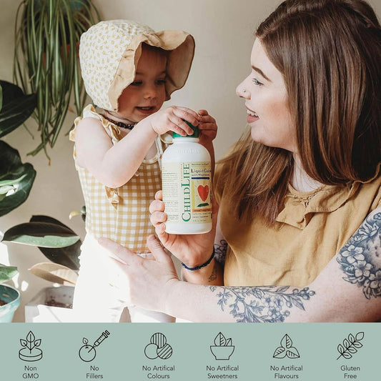 Childlife Essentials, Liquid Zinc Plus, Vegan Zinc Drops With Copper For Children, 118Ml, Vegetarian, Gluten Free, Soy Free, Gmo Free