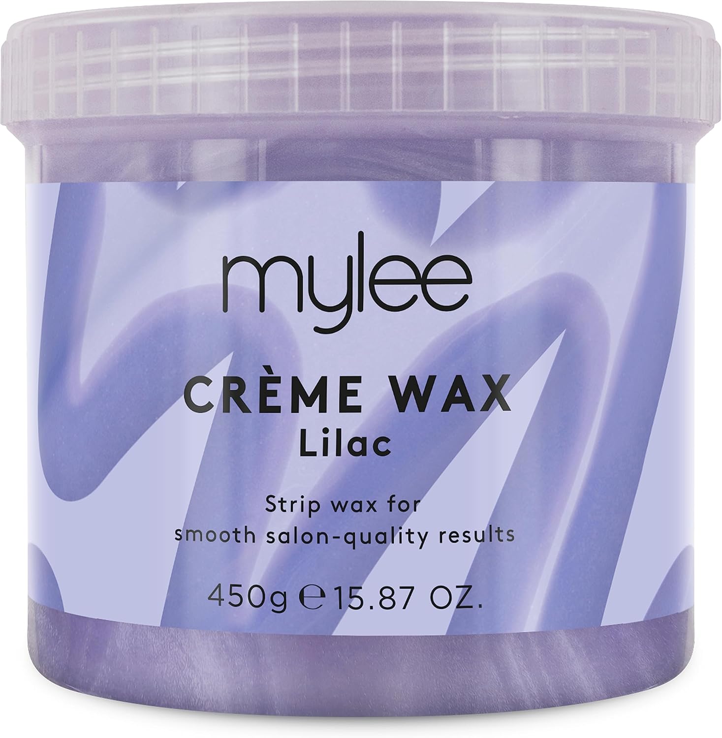 Mylee Lilac Soft Creme Wax For Sensitive Skin 450G, Wax Heater Friendly, Ideal For All Body Area Stubborn Coarse Hair Removal