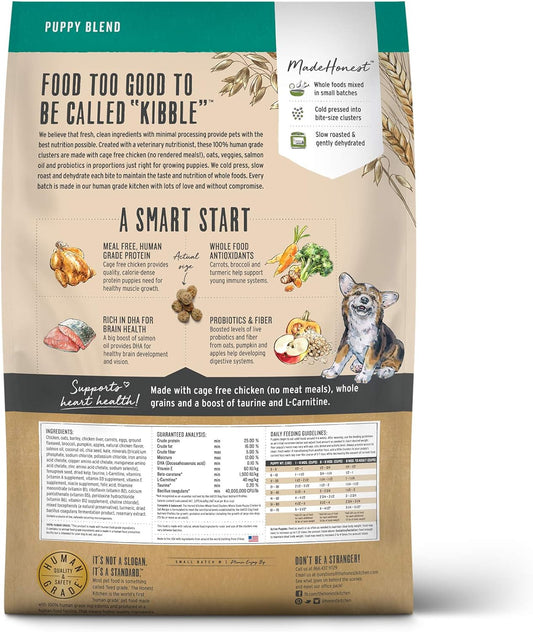 The Honest Kitchen Whole Food Clusters Puppy Whole Grain Chicken Dry Dog Food, 20 lb Bag