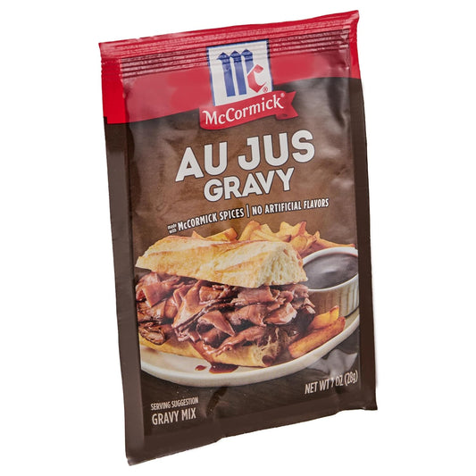 McCormick Au Jus Gravy Mix, 1 oz (Pack of 12)