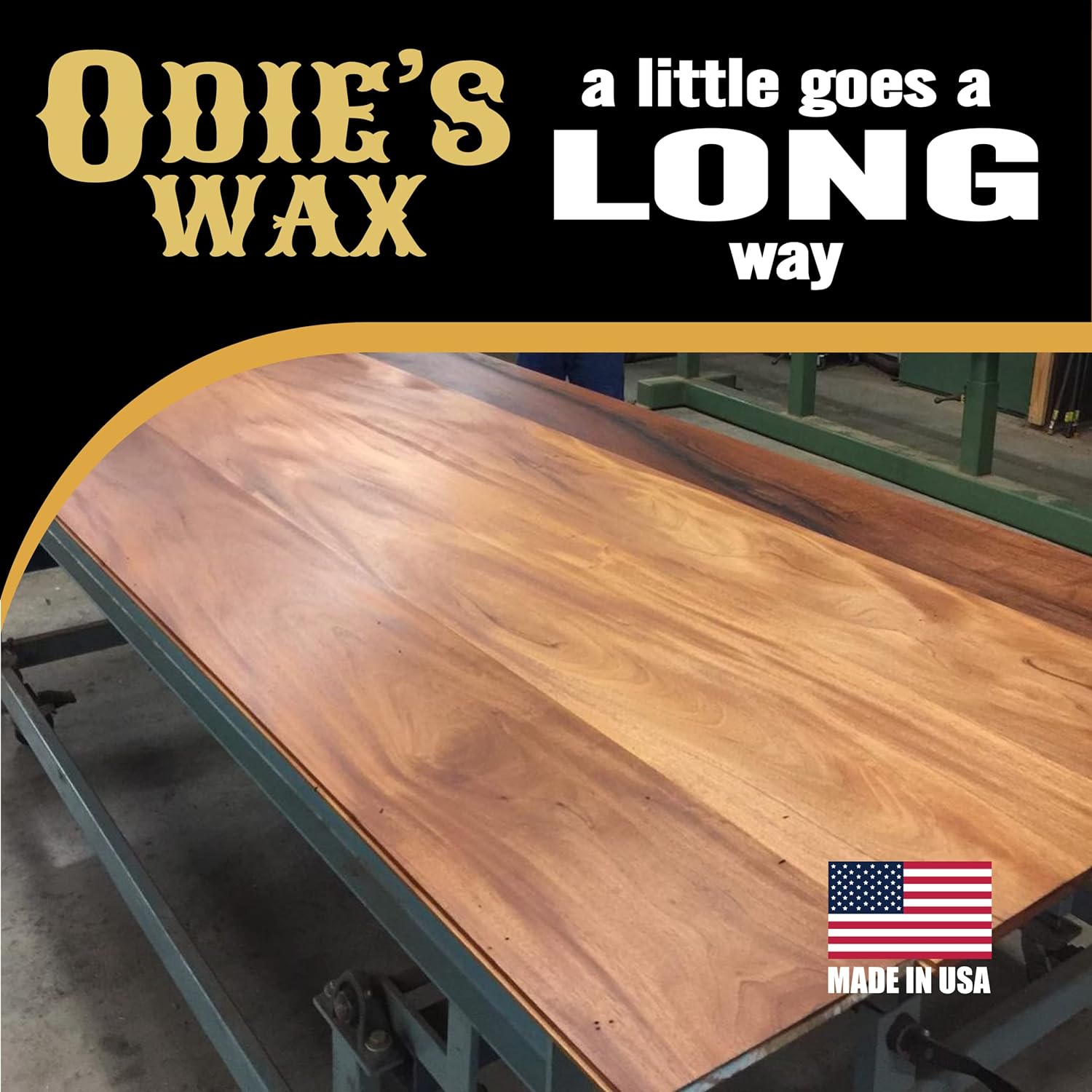 ODIE'S Wax •Super Hard Wax for Wood •Works with Odie's Oil •Odie's Super Duper Oil and Odie's Wood Butter for Extra Lustrous Sheen •Protection and Durability •9 Ounce Glass Jar : Health & Household