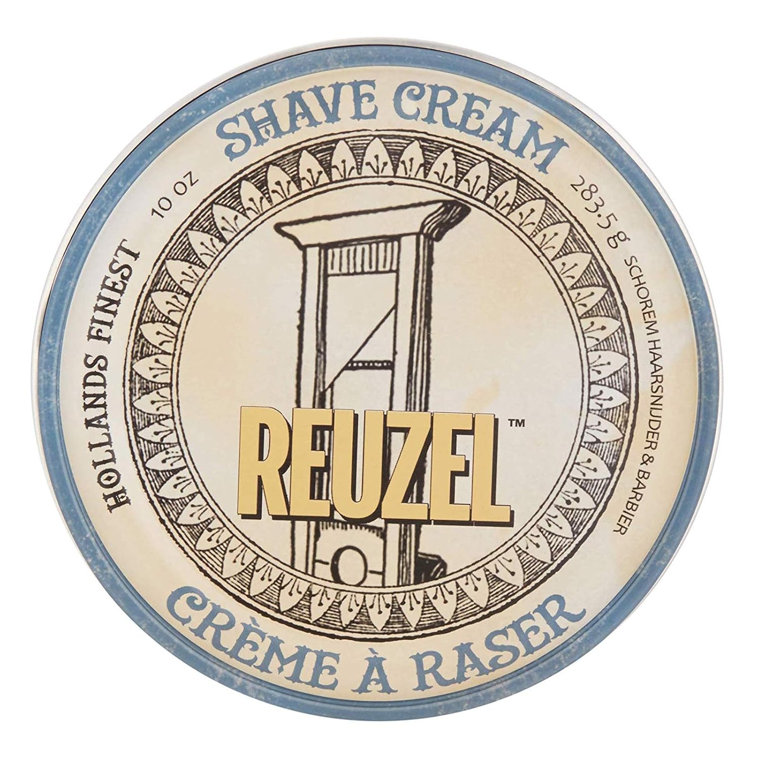 Reuzel Shave Cream, Reduces Cuts & Razor Irritation, Highly Concentrated, Rich Super-Slick Formula, Closest, Most Comfortable Shave, Vegan Formula