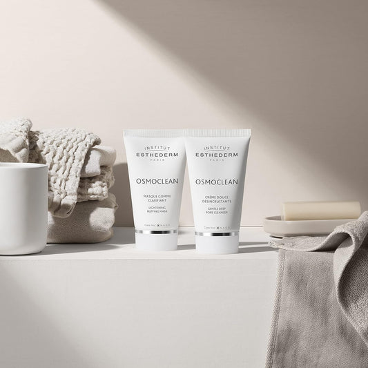 Institut Esthederm - Osmoclean Lightening Buffing Mask - Face, Neck And Décolleté - Rich Cream Mask - All Skin Types
