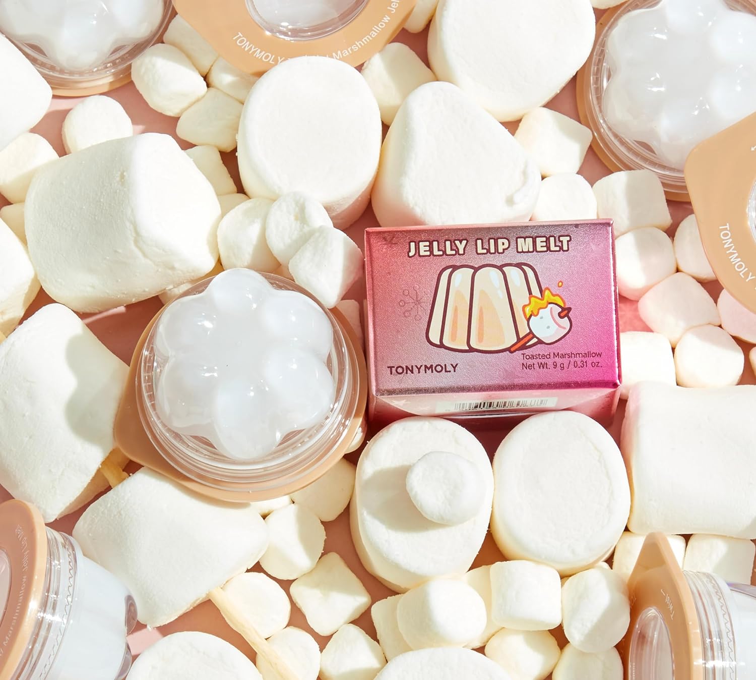 Tonymoly Jelly Lip Melt, Toasted Marshmallow