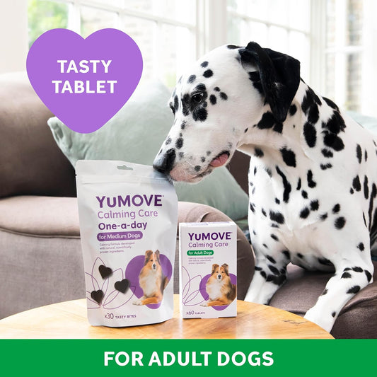 YuMOVE Calming Care for Adult Dogs | Previously YuCALM Dog | Calming Supplement for Dogs who are Stressed or Nervous |60 tablets | Packaging may vary?YUCA 60