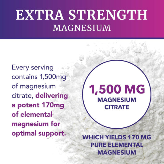 Magnesium Citrate Gummies | Extra Strength For Calm, Relaxation & Digestion | High Absorption Magnesium Gummies For Adults | Vegan, Non-Gmo | Raspberry Flavor Mag Gummy | 60 Ct, 1 Month Supply