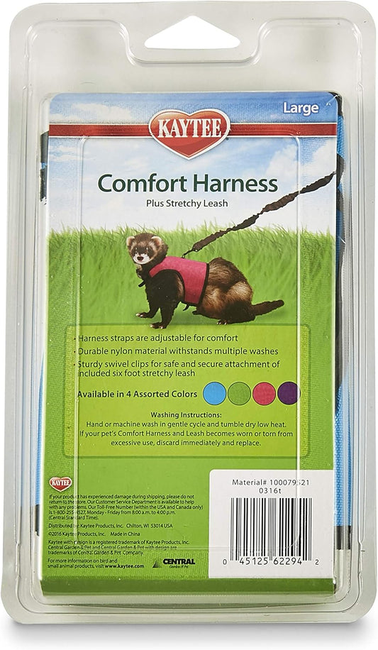 Kaytee Comfort Harness And Stretch Leash Large