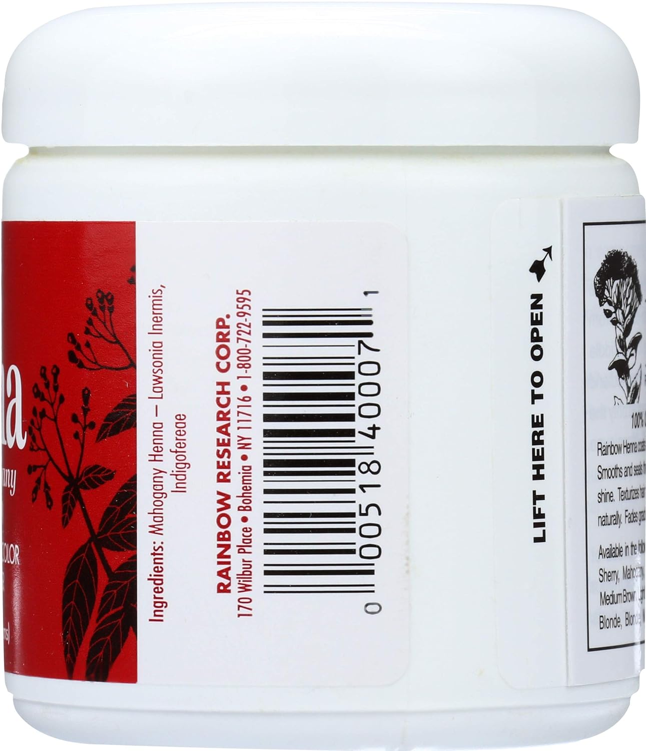 Rainbow Research Henna Hair Color And Conditioner Persian Mahogany Medium Auburn, 4 Ounce : Hair Hennas : Beauty & Personal Care