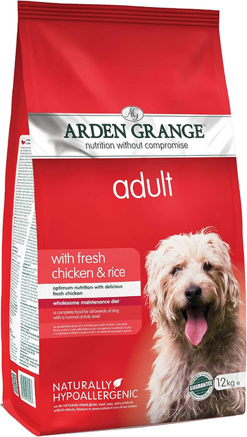 Arden Grange Adult Dry Dog Food Chicken and Rice, 12kg?ACR6320
