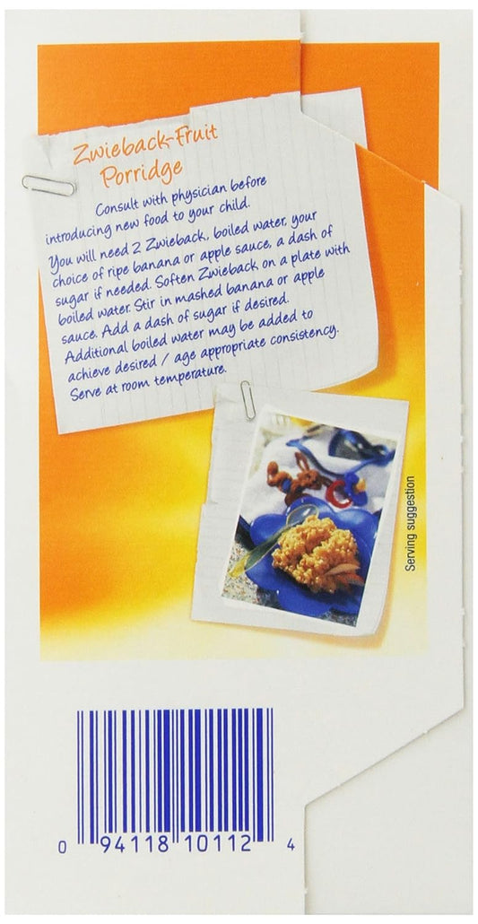 Brandt Zwieback, 8-Ounce Box (Pack of 10)