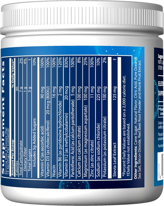 Mrm Nutrition Hydration + | Orange Mango Flavored | Electrolyte Boost | Cellular Hydration | Vitamins + Electrolytes | Vegan + Gluten-Free | 15 Servings