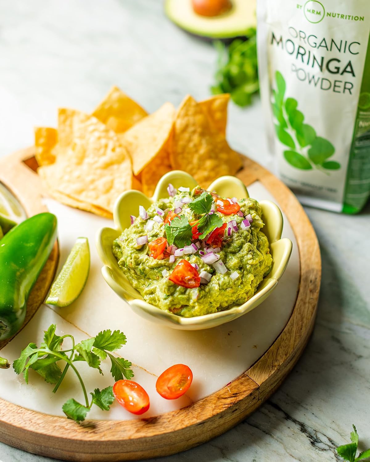 Mrm Nutrition Moringa Powder| Superfoods | Digestive Health | High Fiber | Antioxidant | 60 Servings : Health & Household