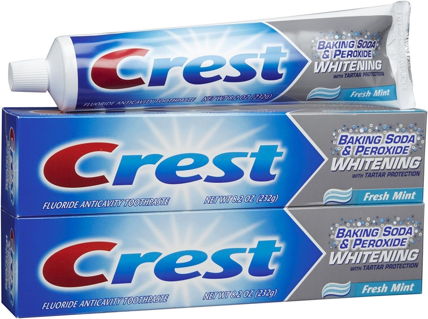 Crest Whitening Toothpaste - 8.2 Oz - 2 Pk