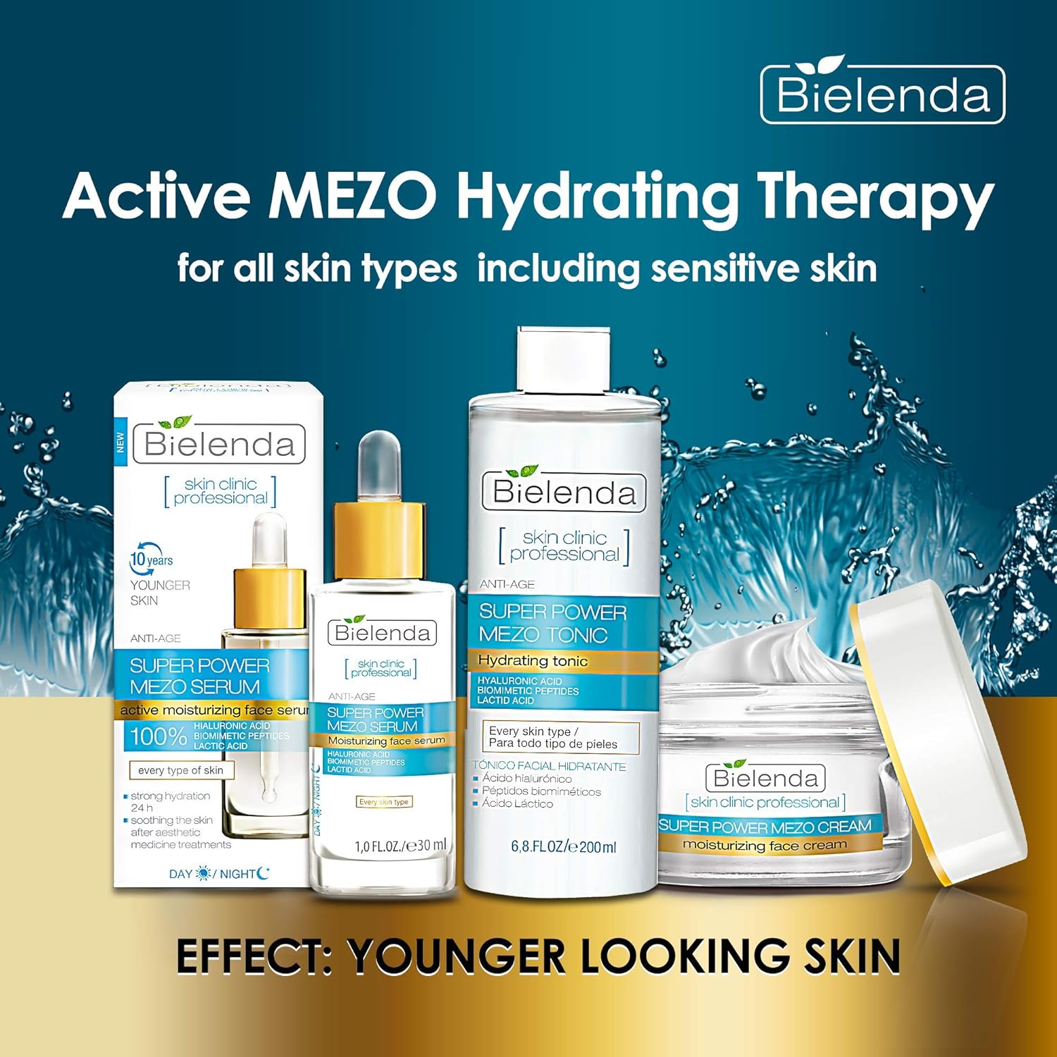 Bielenda Skin Clinic - Face Tonic - Effectively Cleanses And Refreshes - Strong Moisturizing - Reduction Of Redness - Radiance Boost - Skin Clinic Professional Face Tonic With Hialuronic Acid - 200 ml : Amazon.co.uk: Beauty