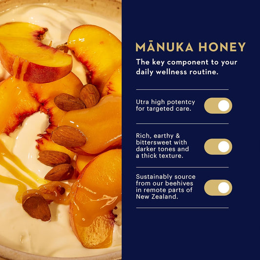 Manuka Health Umf 22+/Mgo 950+ Limited Edition Manuka Honey (250G/8.8Oz), Superfood, Authentic Raw Honey From New Zealand