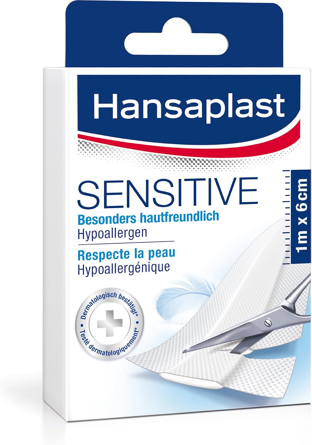 Hansaplast Sensitiv 1 M 6 Cm