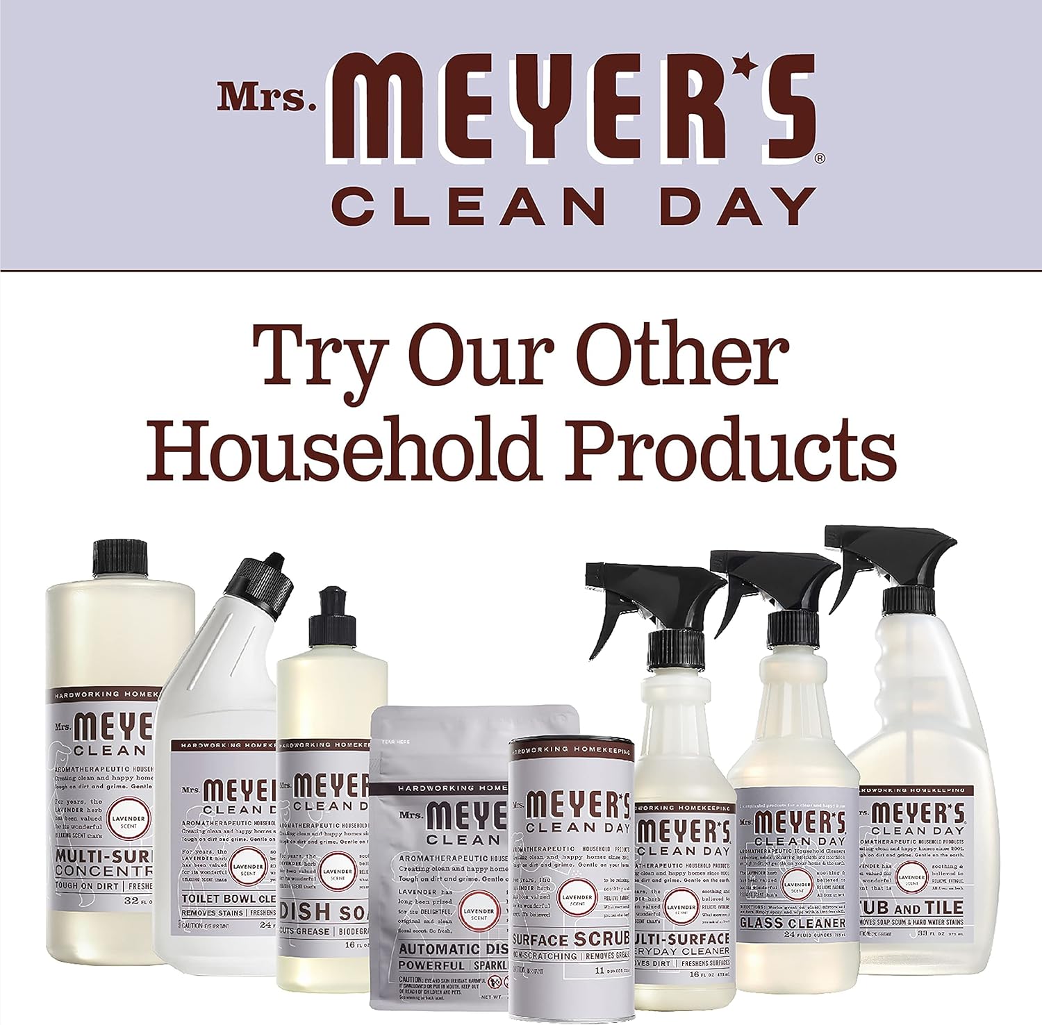 Mrs. Meyer's - Clean Day Liquid Dish Soap Lavender - 16 oz.3 Pack : Health & Household