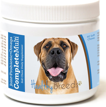 Healthy Breeds Boerboel All in One Multivitamin Soft Chew 60 Count : Pet Supplies