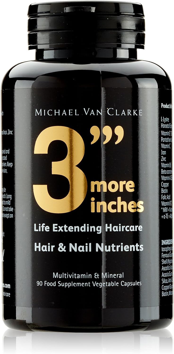 3'''More Inches Powershot Nutrients 90 Capsules - Hair and Nail Supple